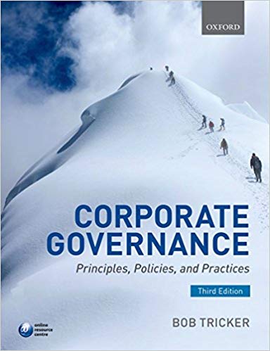 Corporate Governance: Principles, Policies, and Practices (3rd Edition) - Epub + Converted Pdf